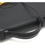 Hermes Sac Adépeche 38 Ardennes Black Briefcase Bag □C Engraved