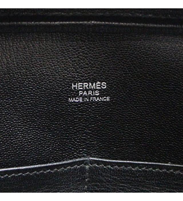 Hermes Plume 32 Handbag Vaux Epsom Black □J Stamp