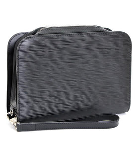 Louis Vuitton Osh Handbag Epi Leather Black