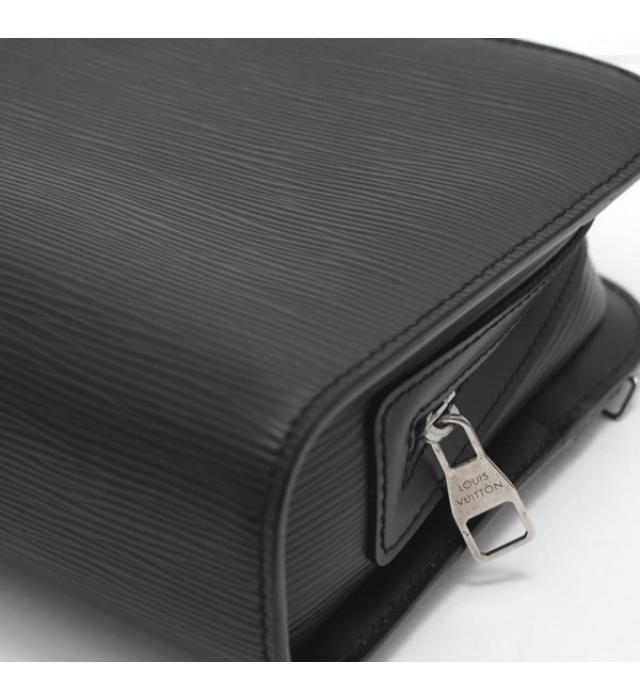 Louis Vuitton Osh Handbag Epi Leather Black