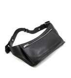 Hermes Chiquita Body Bag Waist Pouch Evergrain □n Engraved Black