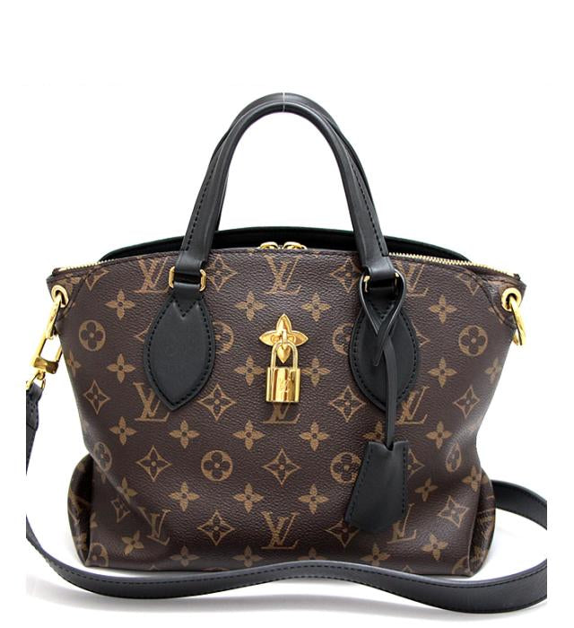Louis Vuitton Flower Zip De Tote PM 2way Bag Monogram