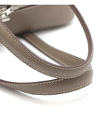Hermes Victoria 35 Taurillon Clemence Etoupe T Stamp