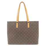 Louis Vuitton Monogram Luco Tote Bag Shoulder Bag Brown