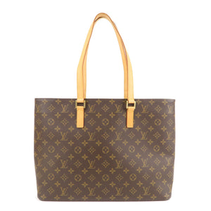 Louis Vuitton Monogram Luco Tote Bag Hand Bag Brown