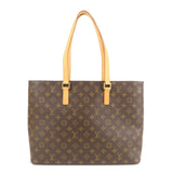 Louis Vuitton Monogram Luco Tote Bag Hand Bag Brown