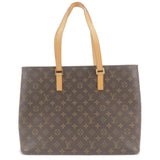 Louis Vuitton Monogram Luco Tote Bag Hand Bag Brown