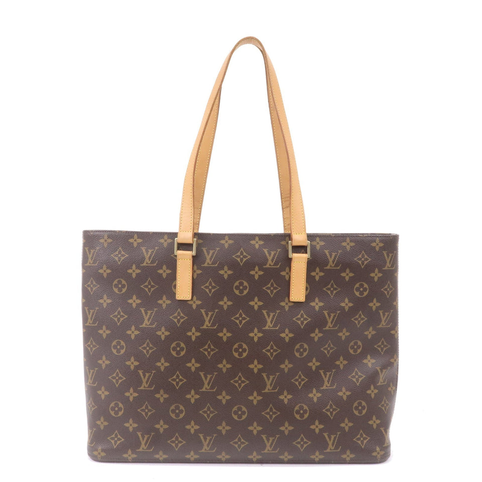 Louis Vuitton Monogram Luco Tote Bag Hand Bag Brown