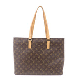 Louis Vuitton Monogram Luco Tote Bag Hand Bag Brown