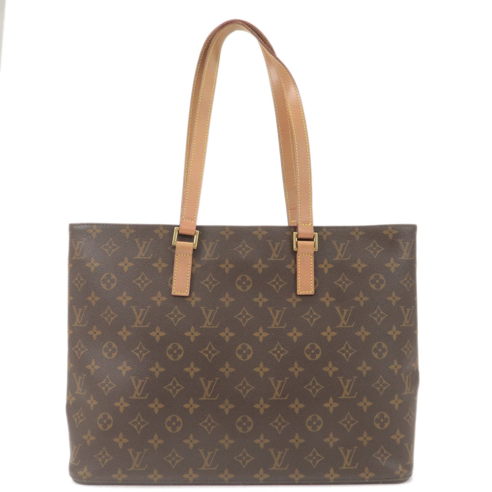 Louis Vuitton Monogram Luco Tote Bag Hand Bag Brown