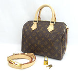 Louis Vuitton Monogram Speedy 25 Bandouliere Current Product  Shoulder