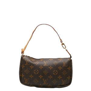 Louis Vuitton Monogram Handbag PVC/Leather Brown