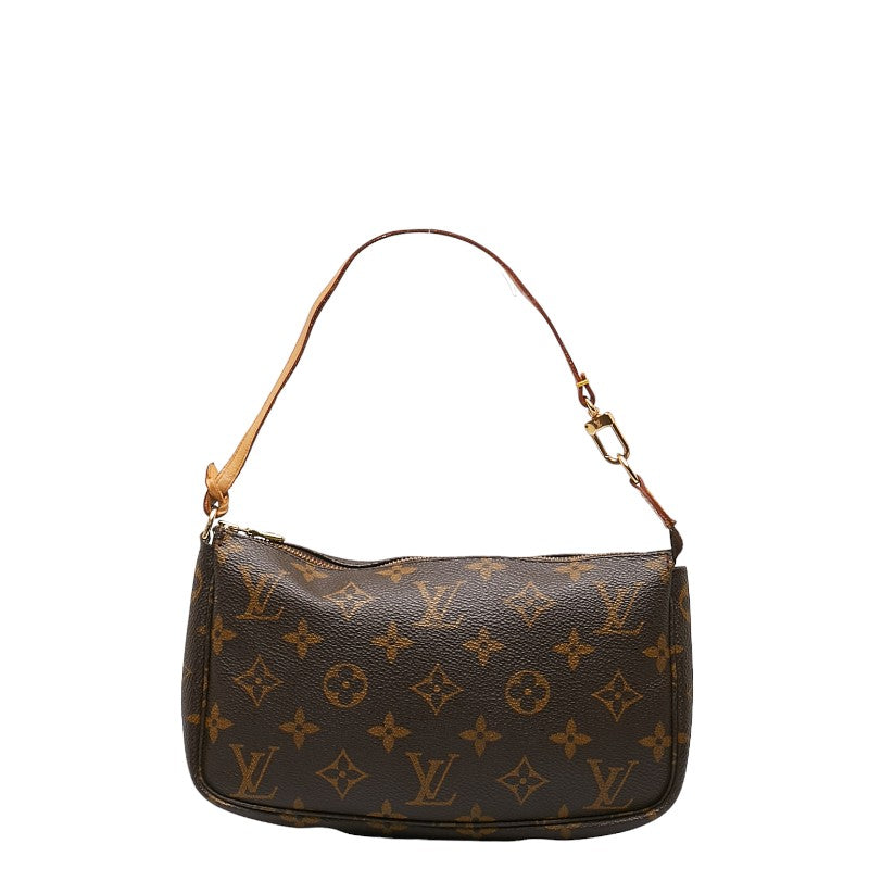 Louis Vuitton Monogram Handbag PVC/Leather Brown