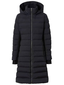 Luxury Burberry New Bridge Hooded Goose Down Padding Black