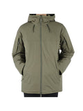 Luxury Burberry Men's Mesh Zip-Up Point Zip-Up Hoodie Khaki