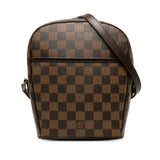 Louis Vuitton Louis Vuitton Damière Shoulder Bag PVC/Leather Brown