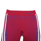 Gucci Pants 713036 XJES1 6263 Nylon Red Trefoil logo blue M 170/70Y Adidas GG jersey sideline straight pants Women M