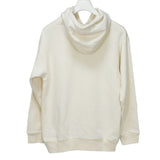 Gucci Hoodie 469251 XJA0E 9230 cotton Ivory M Bijou Beads Multicolor logo Braided sequin hoodie unisex(Unisex) M