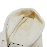 Gucci Hoodie 469251 XJA0E 9230 cotton Ivory M Bijou Beads Multicolor logo Braided sequin hoodie unisex(Unisex) M