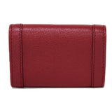 Gucci Key case Key holder  658636 17Q0T 6638 Calf leather Red Double G Red GG Marmont Diana Bamboo 6-ring keychain Women