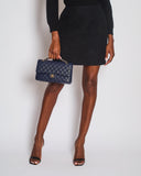 Louis Vuitton Black A-Line Tweed Mini Skirt Size FR 40 (UK 12)