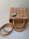 Christian Dior Lady Dior Bag Medium Light Beige