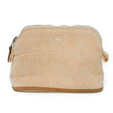 Hermes Clutch bag Tower ash Ecru H logo embroidered cotton orange H mark Bolide Pouch Minimini 16 TPM unisex(Unisex)