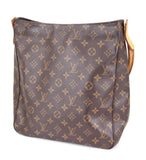 Louis Vuitton Looping GM Shoulder Bag Monogram Brown
