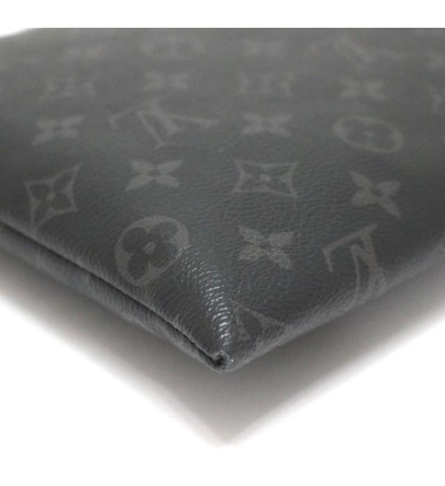 Louis Vuitton Pochette Discovery Clutch Bag Monogram Eclipse Black