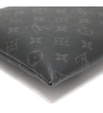 Louis Vuitton Pochette Discovery Clutch Bag Monogram Eclipse Black