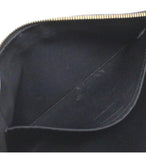 Louis Vuitton Pochette Discovery Clutch Bag Monogram Eclipse Black