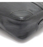 Louis Vuitton Trocadero 27 Diagonal Shoulder Bag Epi Black