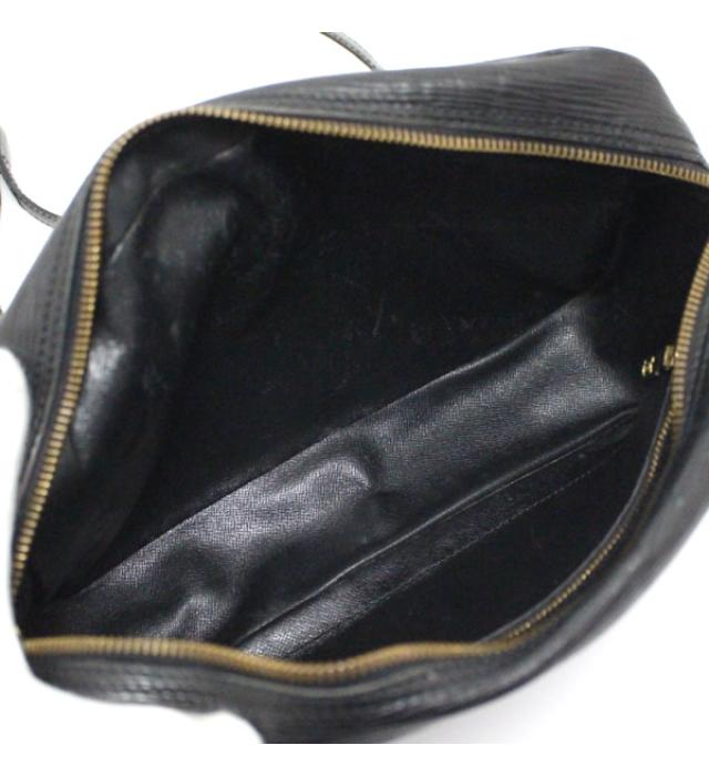 Louis Vuitton Trocadero 27 Diagonal Shoulder Bag Epi Black