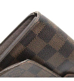 Louis Vuitton Portefeuille Roseberry Long Wallet Damier Ebene