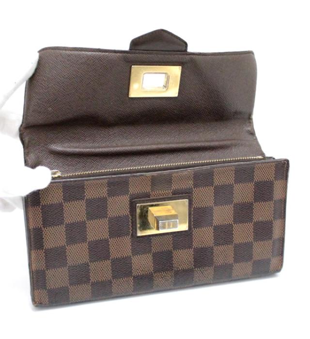 Louis Vuitton Portefeuille Roseberry Long Wallet Damier Ebene