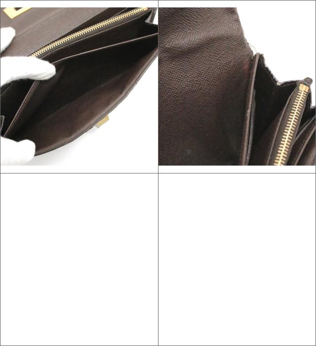 Louis Vuitton Portefeuille Roseberry Long Wallet Damier Ebene