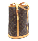 Louis Vuitton Bucket GM Shoulder Tote Bag Monogram