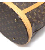 Louis Vuitton Bucket GM Shoulder Tote Bag Monogram
