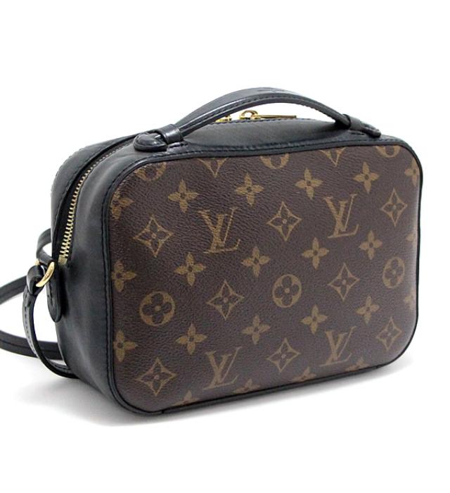 Louis Vuitton Santonju Shoulder Bag Monogram Brown