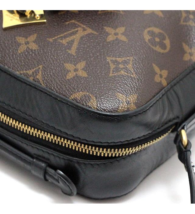 Louis Vuitton Santonju Shoulder Bag Monogram Brown