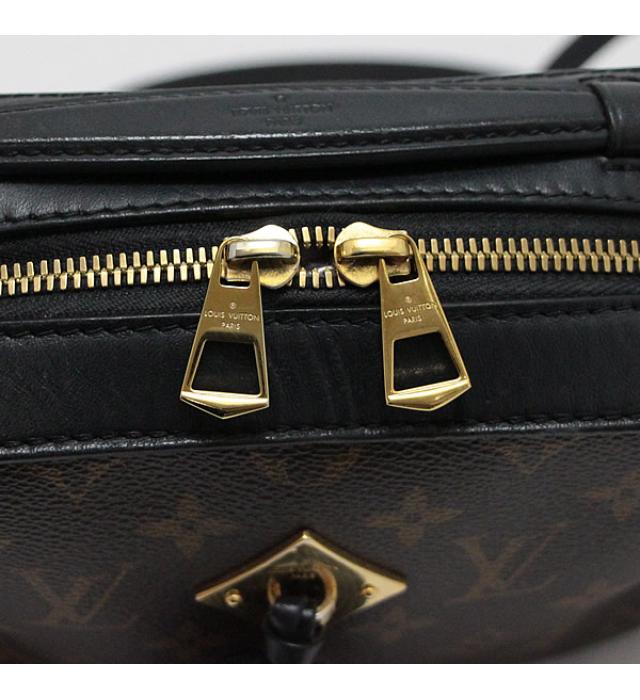 Louis Vuitton Santonju Shoulder Bag Monogram Brown