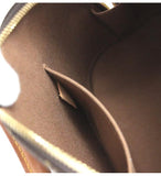 Louis Vuitton Alma BB 2way Handbag Diagonal Monogram Brown