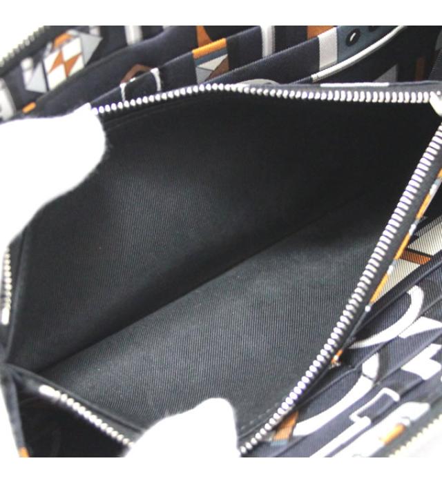 Hermes Azap Round Zipper Long Wallet Epson Black T Engraved