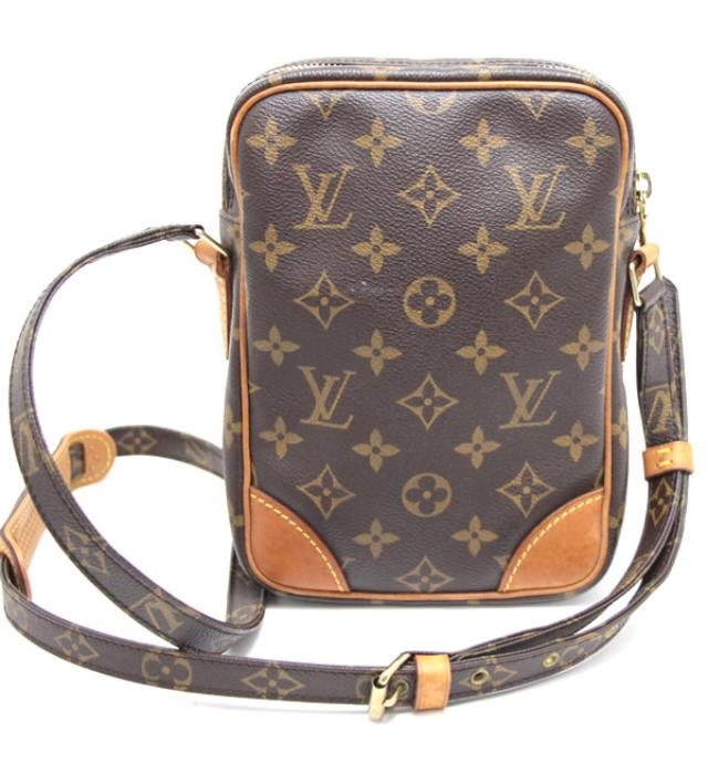Louis Vuitton Amazon Diagonal Shoulder Bag Monogram Brown