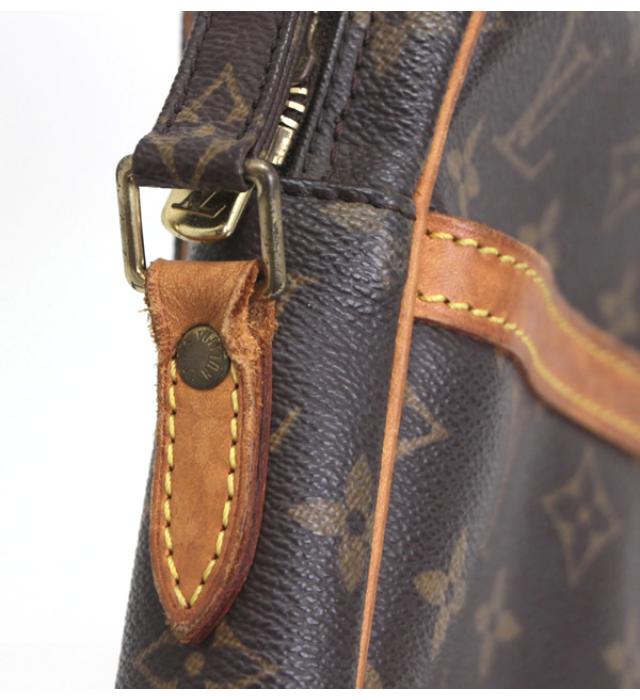 Louis Vuitton Danube Diagonal Shoulder Bag Monogram Brown