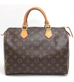 Louis Vuitton Speedy 30 Boston Bag Monogram Brown