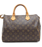 Louis Vuitton Speedy 30 Boston Bag Brown Monogram