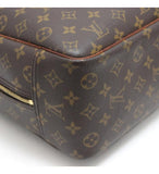 Louis Vuitton Deauville Handbag Bowling Vanity Monogram Brown