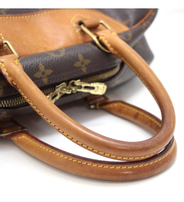 Louis Vuitton Deauville Handbag Bowling Vanity Monogram Brown