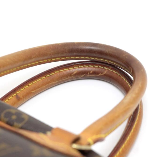 Louis Vuitton Deauville Handbag Bowling Vanity Monogram Brown
